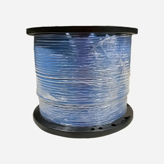 GenSPEED 7141819 Cat6A Plenum Solid Copper 1000ft UTP Blue Ethernet Cable