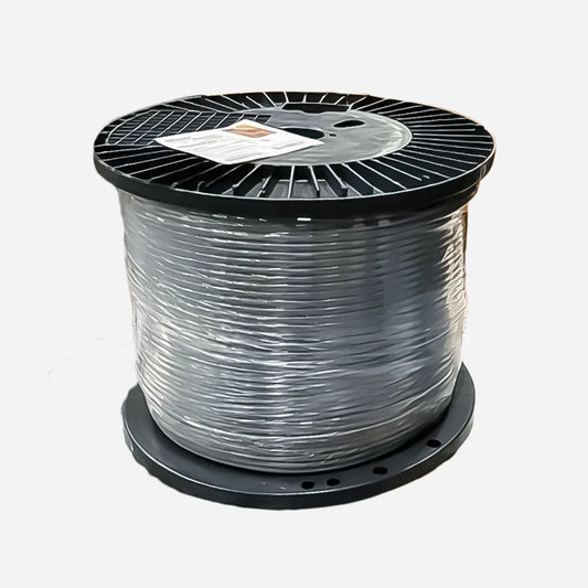 GenSPEED 7141851 Cat6A Plenum Solid Copper 1000ft UTP Gray Ethernet Cable